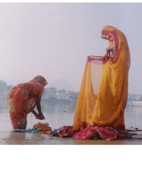 Pushkar woman ghat